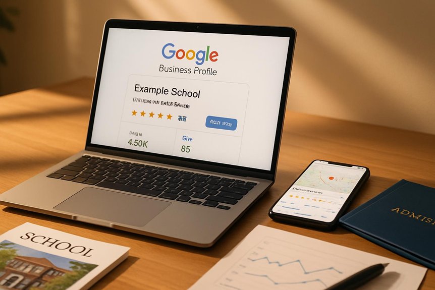 boosting school admissions visibility