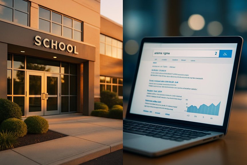enrollment focused search visibility